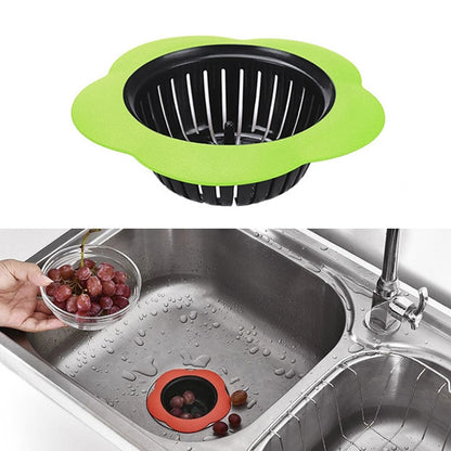 Portable Handheld Outfall Water Tank Strainer Sink Filter Floor Drain Bathroom Kitchen Gadget(Green) - Filters by PMC Jewellery | Online Shopping South Africa | PMC Jewellery | Buy Now Pay Later Mobicred