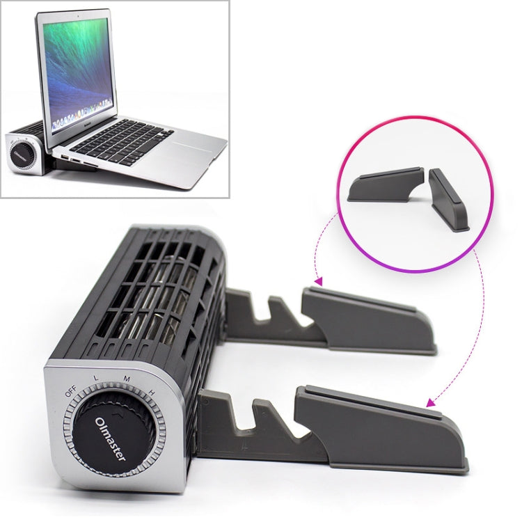 Laptop Radiator High Air Volume Cooling Base, Style:Plus Extension Bracket - Cooling Pads by PMC Jewellery | Online Shopping South Africa | PMC Jewellery | Buy Now Pay Later Mobicred