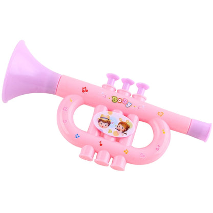 3 PCS Cute Cartoon Plastic Trumpet Children Music Toy, Random Color Delivery -  by PMC Jewellery | Online Shopping South Africa | PMC Jewellery