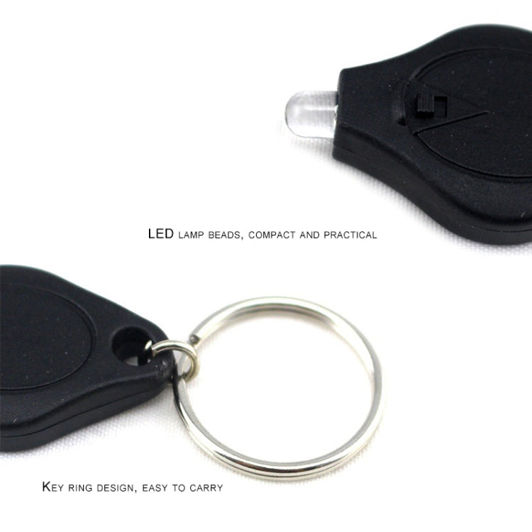 2 PCS Mini Pocket Keychain Flashlight Micro LED Squeeze Light Outdoor Camping Ultra Bright Emergency Key Ring Light Torch Lamp(Purple) - Camping Lighting by PMC TechLife | Online Shopping South Africa | PMC TechLife