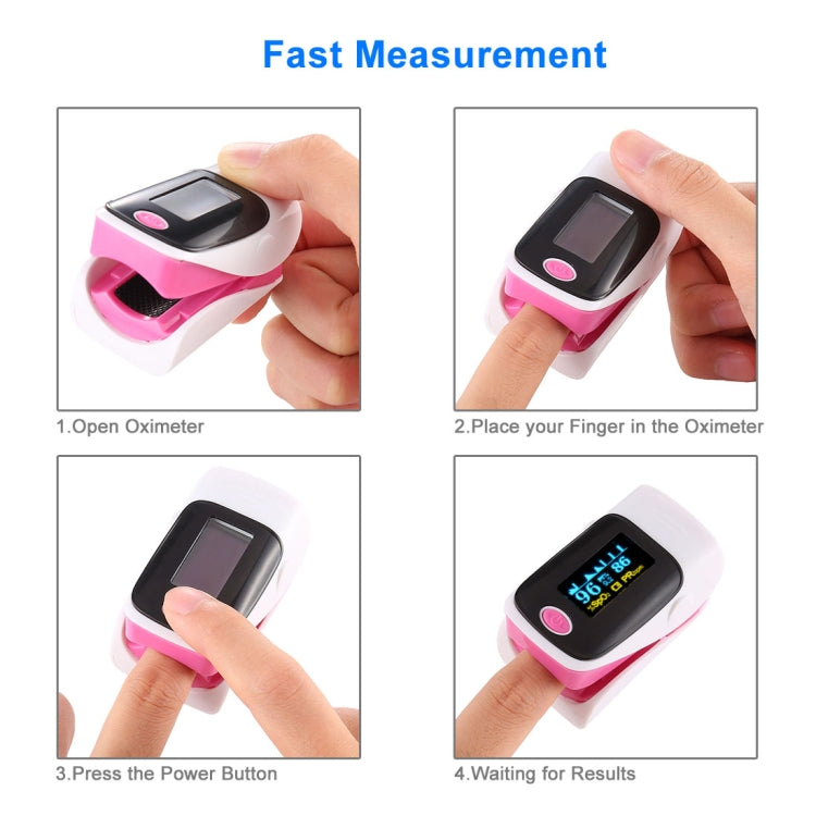 AB-80 Precision Finger Pulse Oximeter Blood Oxygen Monitor(Blue) - free shipping - PMC TechLife - Order now!