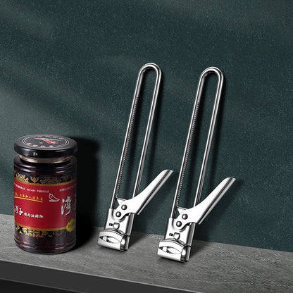 Stainless Steel bottle Opener Adjustable Can Opener Jam Bottle Opener Gadget - Openers by PMC Jewellery | Online Shopping South Africa | PMC Jewellery | Buy Now Pay Later Mobicred