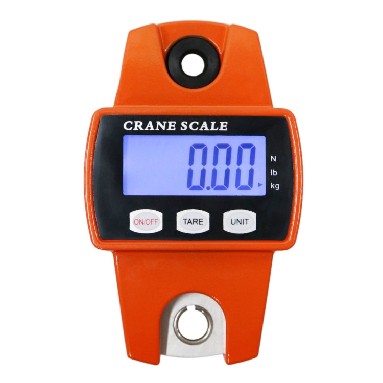 300kg x 100g Portable LCD Digital Stainless Steel Hook Mini Electronic Hook Scale - Hanging Scales by PMC TechLife | Online Shopping South Africa | PMC TechLife