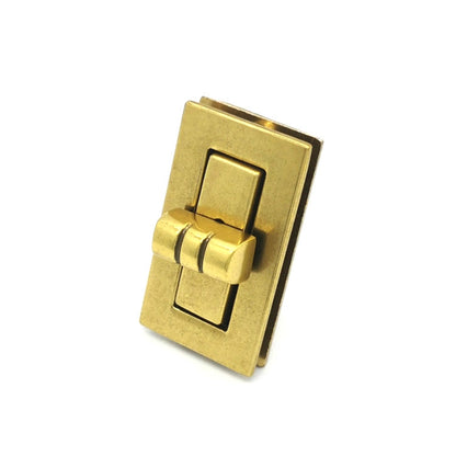 Handbag Hardware Accessories Gilt Metal Lock - Accessories by PMC Jewellery | Online Shopping South Africa | PMC Jewellery