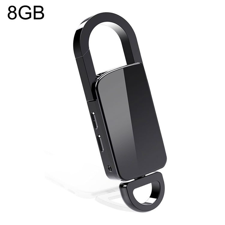 S20 8GB Keychain HD Noise Reduction Portable Recording Pen - U-Disk Recorder by PMC TechLife | Online Shopping South Africa | PMC TechLife | Buy Now Pay Later Mobicred