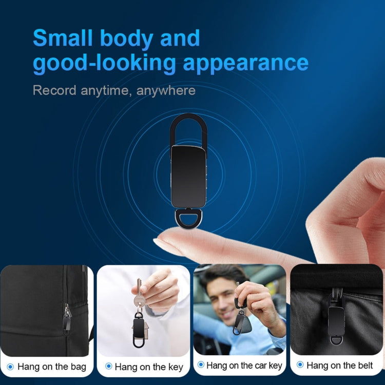S20 8GB Keychain HD Noise Reduction Portable Recording Pen - U-Disk Recorder by PMC TechLife | Online Shopping South Africa | PMC TechLife | Buy Now Pay Later Mobicred