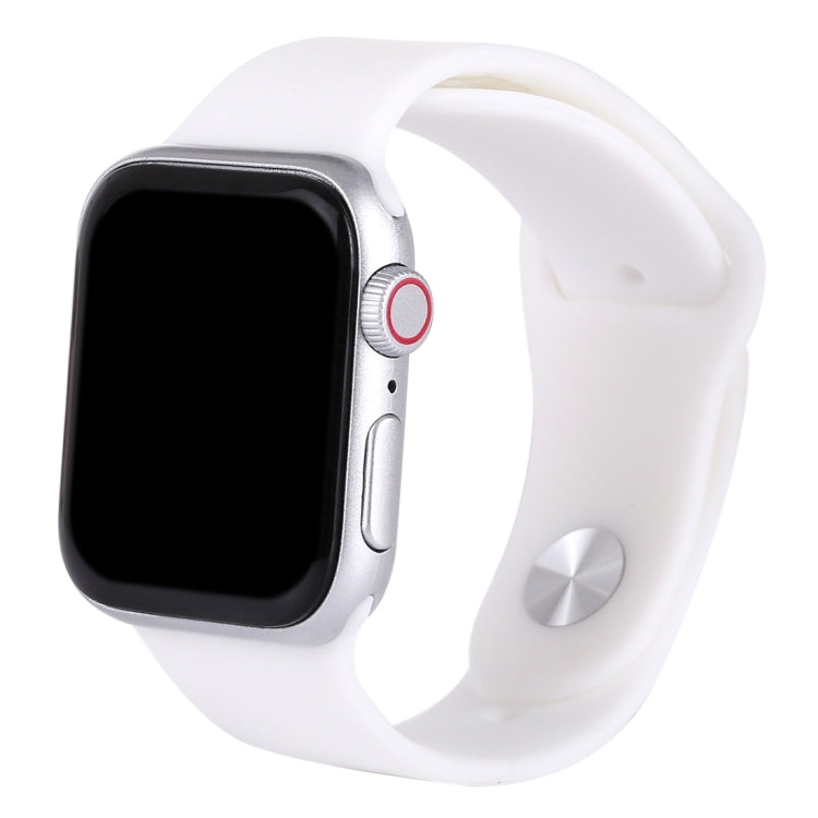 For Apple Watch Series 4 44mm Dark Screen Non-Working Fake Dummy Display Model(White) - Watch Model by PMC Jewellery | Online Shopping South Africa | PMC Jewellery | Buy Now Pay Later Mobicred