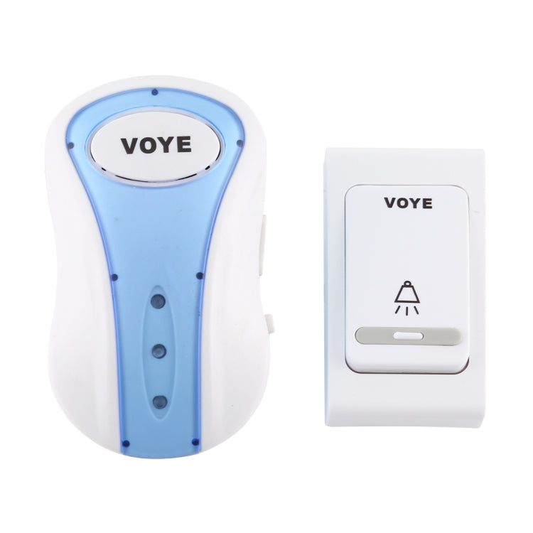 VOYE V008B Home Music Remote Control Wireless Doorbell with 38 Polyphony Sounds, US Plug (White) - Wireless Doorbell by VOYE | Online Shopping South Africa | PMc TechLife | Buy Now Pay Later Mobicred
