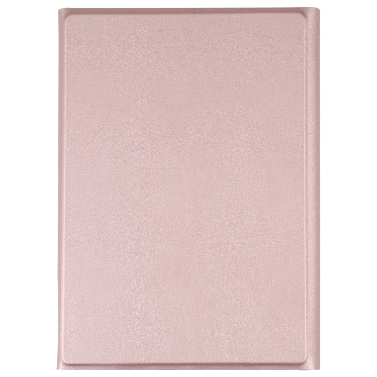 A06S Detachable Lambskin Texture Ultra-thin TPU Backlight Bluetooth Keyboard Leather Tablet Case with Stand For iPad mini 6(Rose Gold) - For iPad mini by PMC TechLife | Online Shopping South Africa | PMC TechLife
