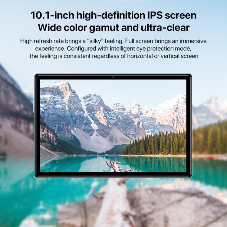 X09 10.1 inch 4G LTE Tablet PC, 4GB+32GB, Android 8.1 MTK6755 Octa Core, Support Dual SIM, EU Plug (Black) - free shipping - PMc TechLife - Order now!