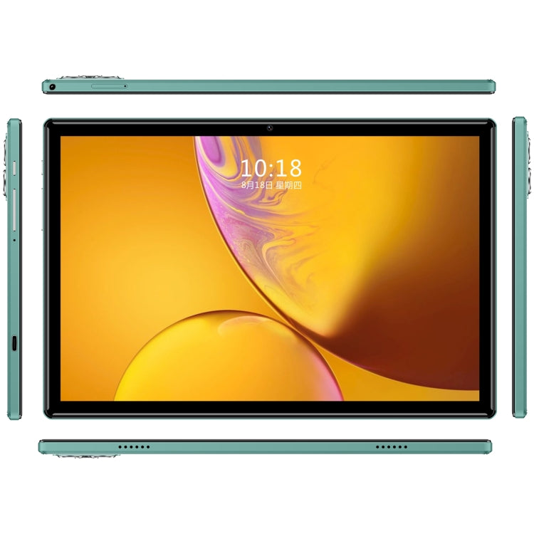 X09 10.1 inch 4G LTE Tablet PC, 4GB+64GB, Android 8.1 MTK6755 Octa Core, Support Dual SIM, EU Plug (Green) - free shipping - PMc TechLife - Order now!