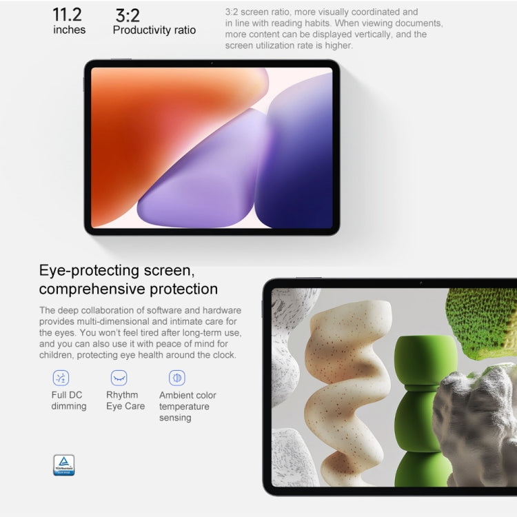 Xiaomi Pad 7 11.2 inch, 8GB+256GB, HyperOS 2 Qualcomm Snapdragon 7+ Gen3 Octa Core (Black) - free shipping - PMc TechLife - Order now!