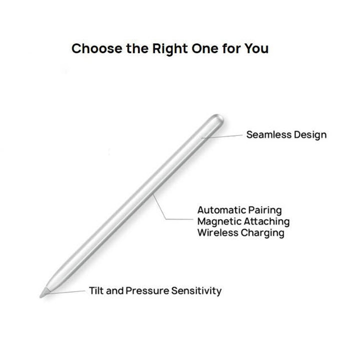 Original Huawei M-Pencil 160mm Stylus Pen + 2 Spare Nibs Set for Huawei MatePad Pro / MatePad(Silver) - Stylus Pen by Huawei | Online Shopping South Africa | PMC TechLife | Buy Now Pay Later Mobicred