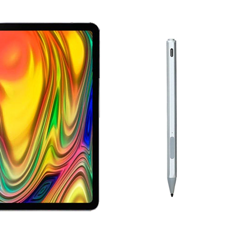 WR19 4096 USB-C/Type-C Pressure-Sensitive Stylus Pen(Silver) - Stylus Pen by PMC TechLife | Online Shopping South Africa | PMC TechLife | Buy Now Pay Later Mobicred