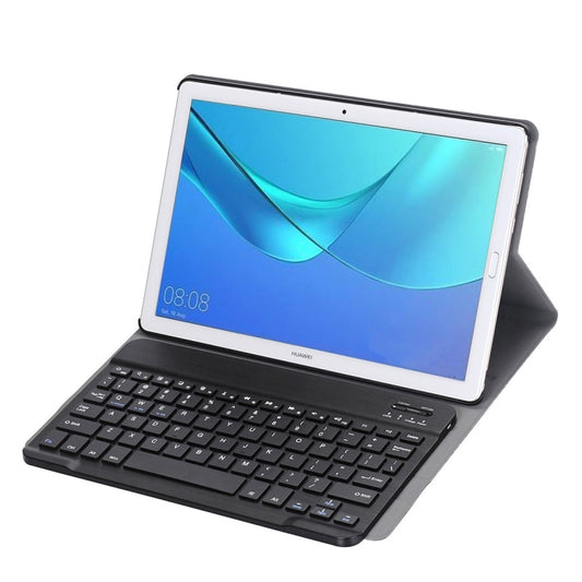 Detachable Bluetooth Keyboard Ultrathin Horizontal Flip Leather Tablet Case for Huawei MediaPad M5 10.8 inch, with Holder(Black) - Huawei Keyboard by PMC Jewellery | Online Shopping South Africa | PMC Jewellery