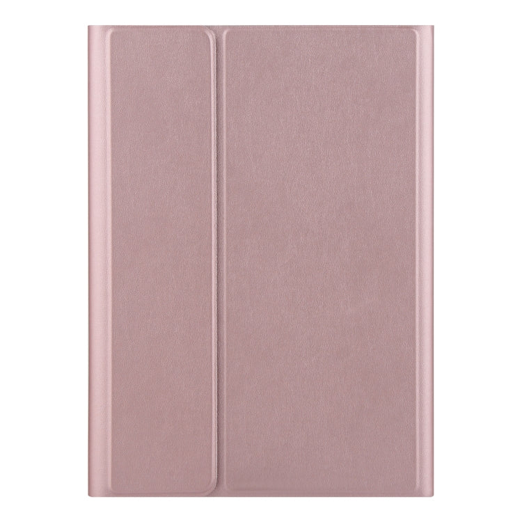 DY-E10 2 in 1 Removable Bluetooth Keyboard + Protective Leather Tablet Case with Holder for Lenovo Tab E10(Rose Gold) - Lenovo Keyboard by PMC TechLife | Online Shopping South Africa | PMC TechLife