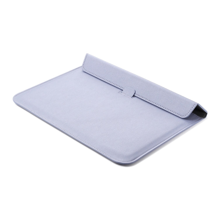Universal Envelope Style PU Leather Case with Holder for Ultrathin Notebook Tablet PC 15.4 inch, Size: 39x28x1.5cm  (Blue Purple) - 15 inch by PMC TechLife | Online Shopping South Africa | PMC TechLife | Buy Now Pay Later Mobicred