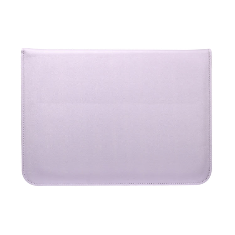 Universal Envelope Style PU Leather Case with Holder for Ultrathin Notebook Tablet PC 15.4 inch, Size: 39x28x1.5cm(Purple) - 15 inch by PMC TechLife | Online Shopping South Africa | PMC TechLife | Buy Now Pay Later Mobicred