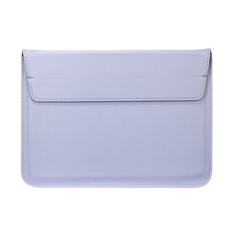 Universal Envelope Style PU Leather Case with Holder for Ultrathin Notebook Tablet PC 13.3 inch, Size: 35x25x1.5cm (Blue Purple) - 13 inch by PMC TechLife | Online Shopping South Africa | PMC TechLife | Buy Now Pay Later Mobicred