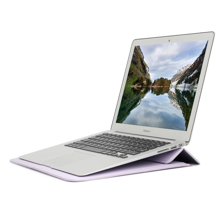 Universal Envelope Style PU Leather Case with Holder for Ultrathin Notebook Tablet PC 11.6 inch, Size: 32.5x21.5x1cm(Purple) - 10 - 11 inch by PMC TechLife | Online Shopping South Africa | PMC TechLife | Buy Now Pay Later Mobicred