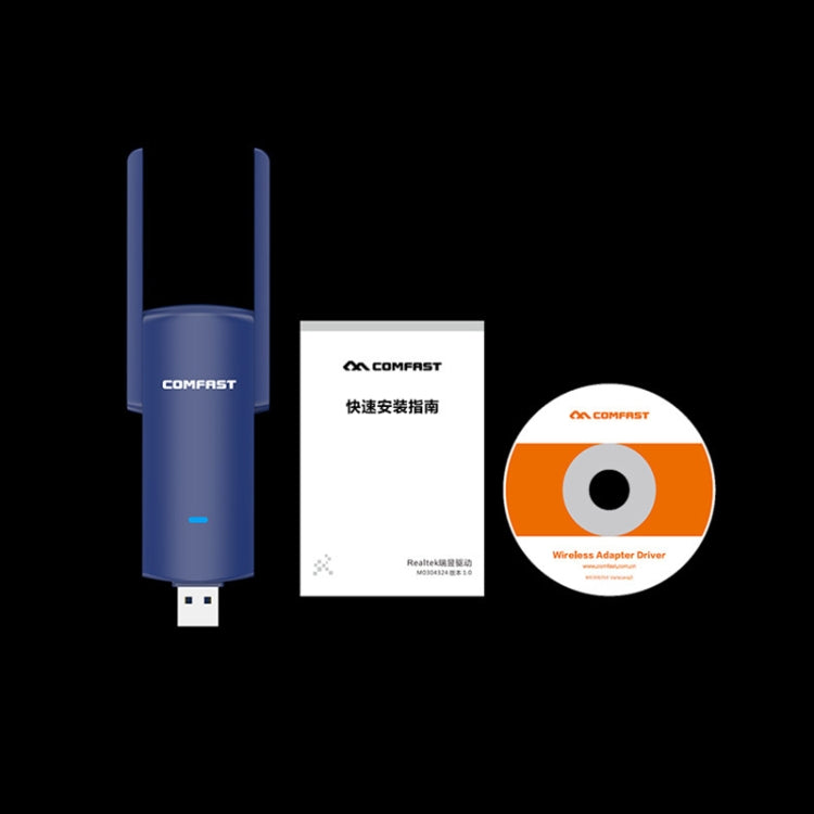 COMFAST CF-927B 1300Mbps Dual-band Bluetooth Wifi USB Network Adapter - USB Network Adapter by COMFAST | Online Shopping South Africa | PMC Jewellery | Buy Now Pay Later Mobicred