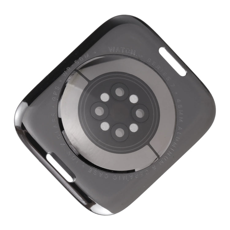 For Apple Watch Series 7 45MM GPS Version Glass Back Cover With Wireless Charging Coil - Back Cover by PMC TechLife | Online Shopping South Africa | PMC TechLife