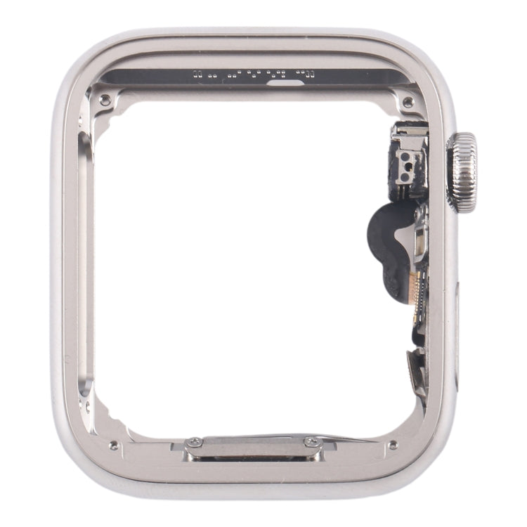 For Apple Watch Series 4 40mm LTE Stainless Steel Middle Frame Bezel Plate with Crown Spin Axis Flex Cable (Silver) - free shipping - PMC TechLife - Order now!