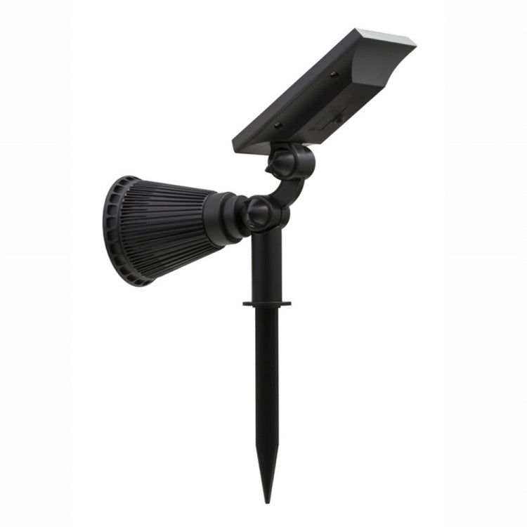 Solar Lights 2-in-1 Waterproof 4 LED Solar Spotlight Adjustable Wall Light Landscape Light Security Lighting - With Solar Panel by YWXLight | Online Shopping South Africa | PMC Jewellery