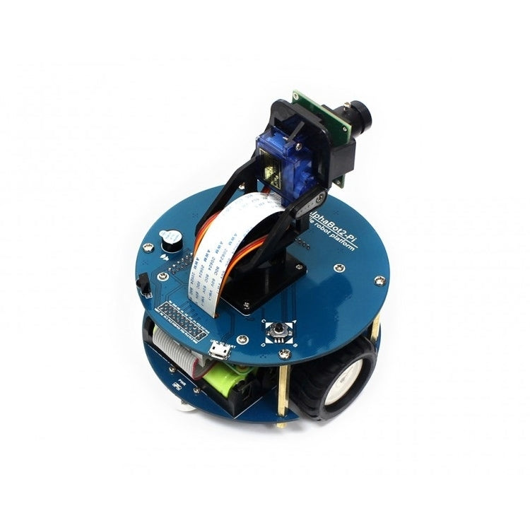 Waveshare AlphaBot2 Robot Building Kit For Raspberry Pi 3 Model B (No Pi) - Robotics Accessories by PMC TechLife | Online Shopping South Africa | PMC TechLife | Buy Now Pay Later Mobicred