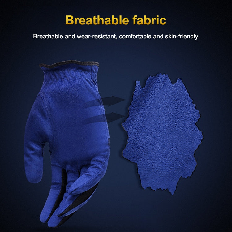 PGM Golf Microfiber Cloth Breathable Single Gloves for Men(Size: 25-Right Hand) - Safety Gloves by PGM | Online Shopping South Africa | PMC TechLife | Buy Now Pay Later Mobicred