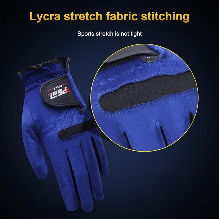 PGM Golf Microfiber Cloth Breathable Single Gloves for Men(Size: 27-Left Hand) - Safety Gloves by PGM | Online Shopping South Africa | PMC TechLife | Buy Now Pay Later Mobicred