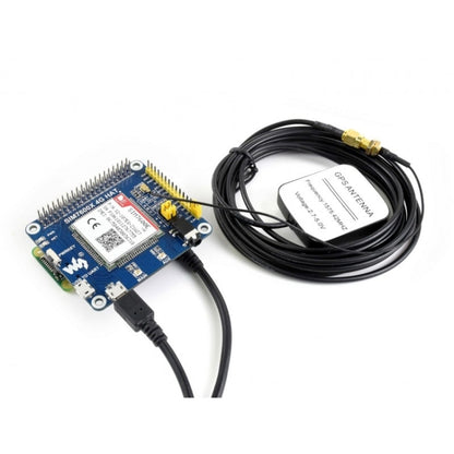 Waveshare 4G / 3G / 2G / GSM / GPRS / GNSS HAT for Raspberry Pi, LTE CAT4, for Southeast Asia, West Asia, Europe, Africa - Modules Expansions Accessories by Waveshare | Online Shopping South Africa | PMC Jewellery