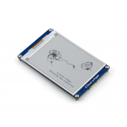 Waveshare 4.3 inch 800x600 Pixel Serial Interface Electronic Paper Display UART Module - Modules Expansions Accessories by Waveshare | Online Shopping South Africa | PMC Jewellery | Buy Now Pay Later Mobicred