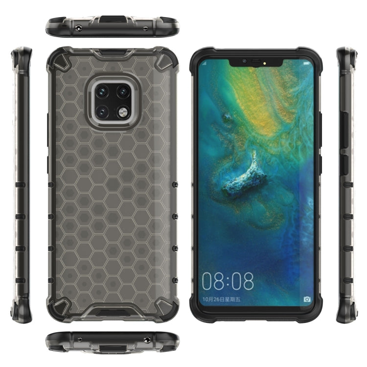 Shockproof Honeycomb PC + TPU Case for Huawei Mate 20 Pro (Black) - Huawei Cases by PMC Jewellery | Online Shopping South Africa | PMC Jewellery