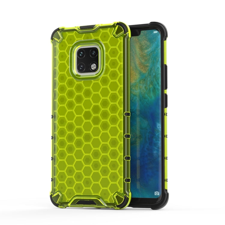 Shockproof Honeycomb PC + TPU Case for Huawei Mate 20 Pro (Green) - Huawei Cases by PMC TechLife | Online Shopping South Africa | PMC TechLife
