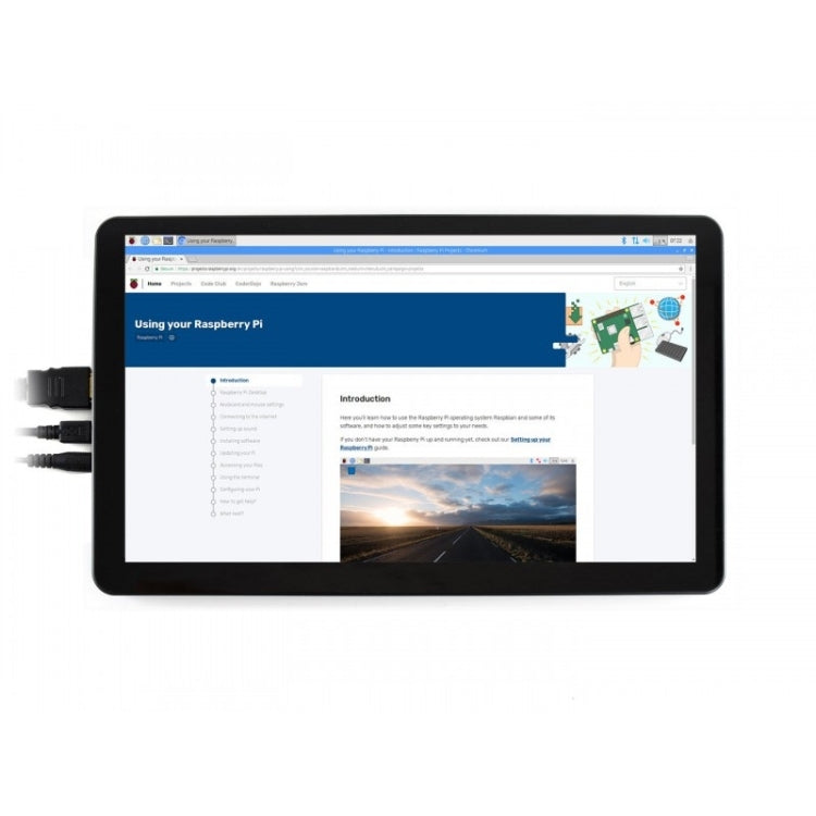 Waveshare 15.6 inch 1920x1080 IPS HDMI LCD (H) Capacitive Touch Screen with Case - free shipping - PMC TechLife - Order now!