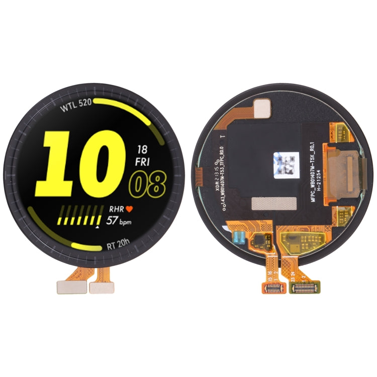Original LCD Screen and Digitizer Full Assembly for Huawei Watch GT Runner - free shipping - PMC TechLife - Order now!