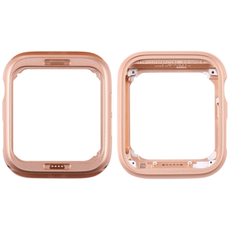 For Apple Watch Series SE 2022 44mm Aluminum Alloy Middle Frame Bezel Plate(Rose Gold) - LCD Related Parts by PMC Jewellery | Online Shopping South Africa | PMC Jewellery