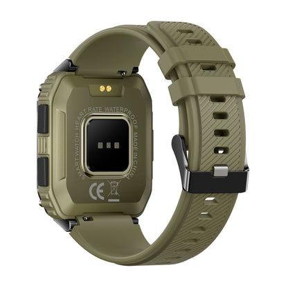 HAMTOD T3 1.95 inch Three Defenses Sport Smart Watch, Support BT Call / Sport Modes / Sleep / Heart Rate / Blood Oxygen / Blood Pressure Monitoring(Army Green) - Smart Watches by HAMTOD | Online Shopping South Africa | PMC Jewellery | Buy Now Pay Later Mobicred