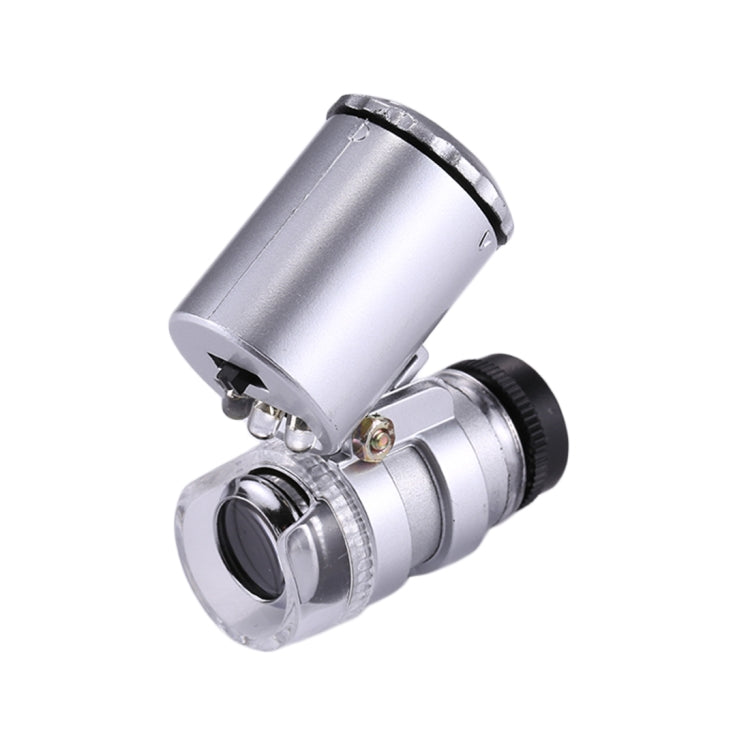 Mini Portable 60X Jewelry Appraisal Microscope with LED Light & Currency Detecting Function - free shipping - PMC TechLife - Order now!