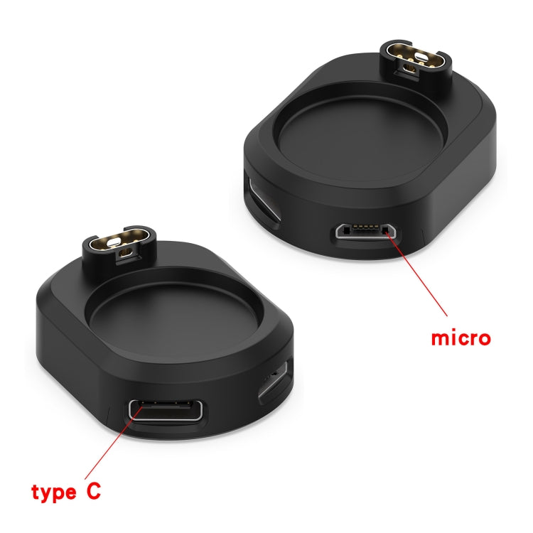 For Garmin Watch Charging Base Adapter(Black) - free shipping - PMC TechLife - Order now!