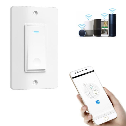 120 Type WiFi Smart Wall Touch Switch, US Plug(White) - Smart Switch by PMC Jewellery | Online Shopping South Africa | PMC Jewellery