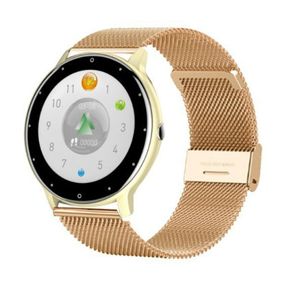 ZL02D 1.28 inch IP67 Waterproof Steel Band Smart Watch Support Heart Rate Monitoring (Gold) -  by PMC Jewellery | Online Shopping South Africa | PMC Jewellery