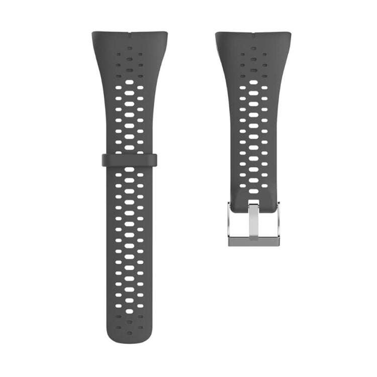 Silicone Sport Watch Band for POLAR M400 / M430(Grey) -  by PMC TechLife | Online Shopping South Africa | PMC TechLife | Buy Now Pay Later Mobicred