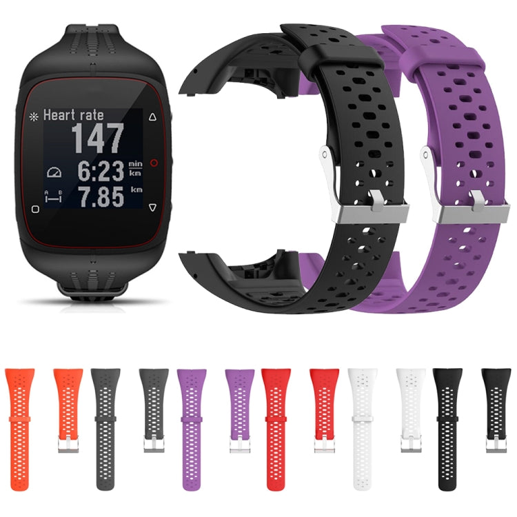 Silicone Sport Watch Band for POLAR M400 / M430(Grey) -  by PMC TechLife | Online Shopping South Africa | PMC TechLife | Buy Now Pay Later Mobicred