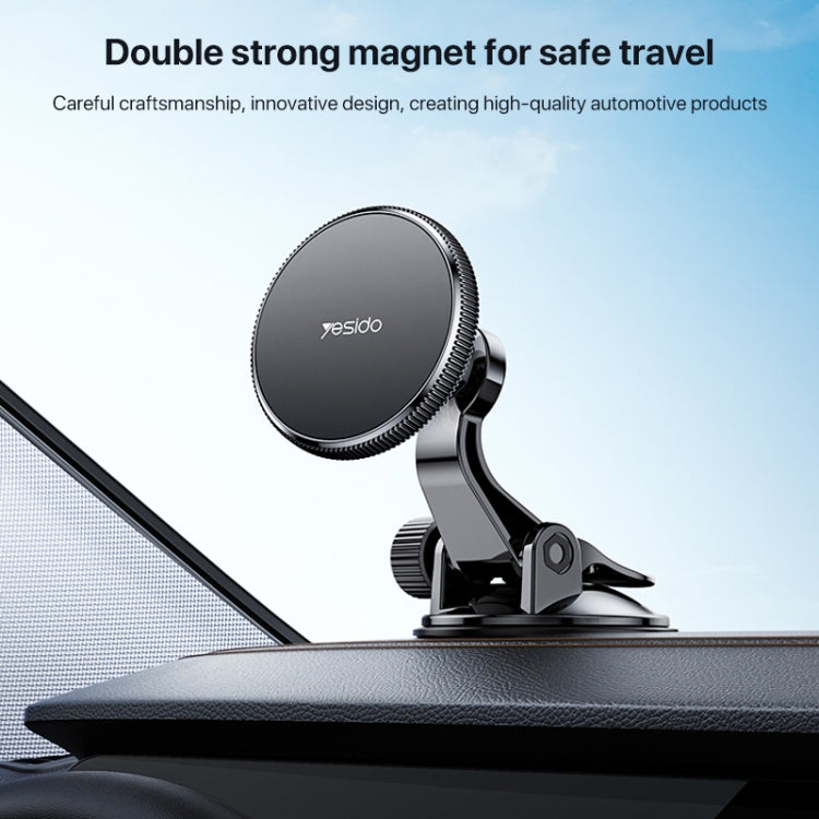 Yesido C177 Mini Suction Cup Type Magsafe Magnetic Car Holder - free shipping - PMC TechLife - Order now!