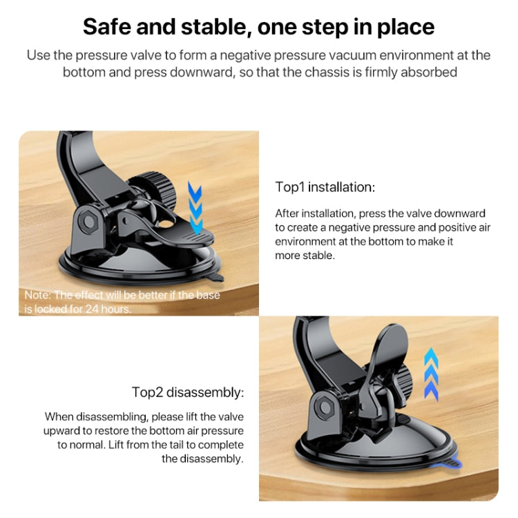 Yesido C177 Mini Suction Cup Type Magsafe Magnetic Car Holder - free shipping - PMC TechLife - Order now!