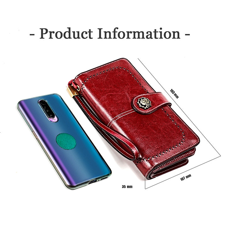 3556 Large Capacity Long Multi-function Anti-magnetic RFID Wallet Clutch for Ladies with Card Slots (Blue) - free shipping - PMC TechLife - Order now!