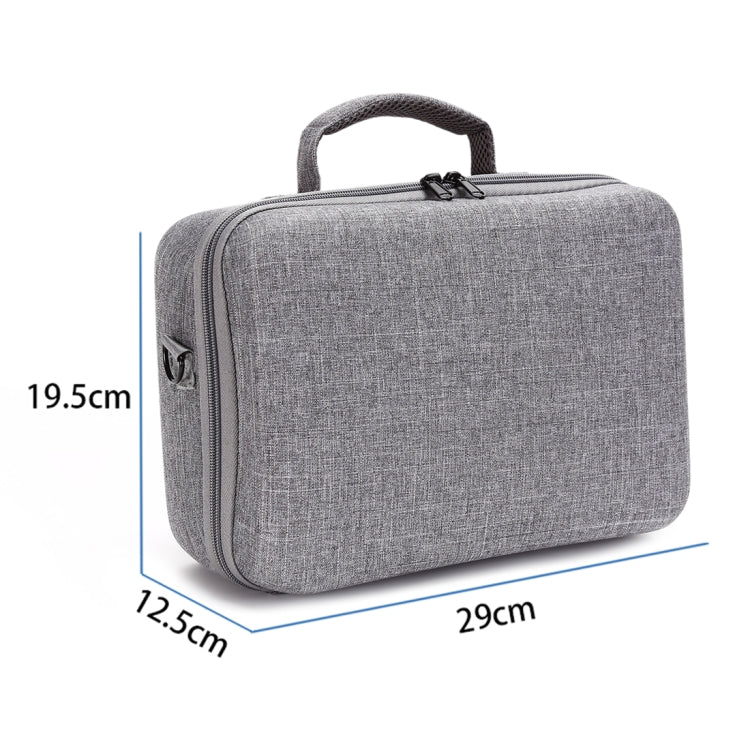 Portable EVA Single Shoulder Storage Bag Suitcase for Nintendo Switch(Grey) - Bags by PMC Jewellery | Online Shopping South Africa | PMC Jewellery