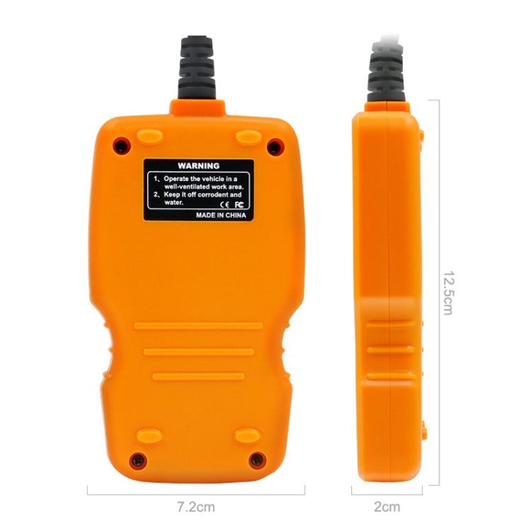 AUTOPHIX OM123 Car Portable OBD2 Scanner Car Diagnostic Tool OBD 2 Automotive Scanner EOBD Code Reader (Orange) - Code Readers & Scan Tools by PMC TechLife | Online Shopping South Africa | PMC TechLife